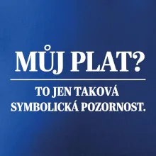 Můj plat? to jen taková symbolická pozornost