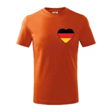 Germany love malé - Německá vlajka