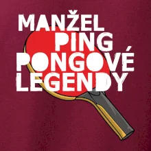 Manžel ping pongové legendy