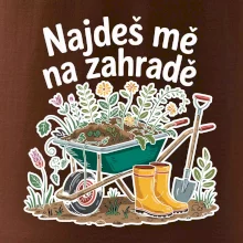 Najdeš mě na zahradě - kolečko