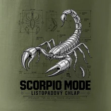 Listopadový štír technický nákres scorpio mode