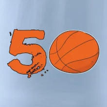 Basketball kulaté narozeniny 50