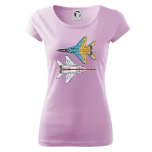 Mig 29 Fulcrum ze spoda a ze zhora