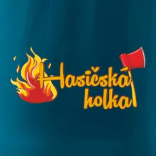 Hasičská holka - oheň a sekera