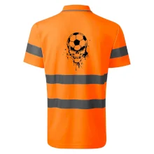 Fotbal lebka splash Fotbal lebka splash