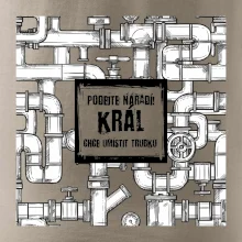 Podejte nářadí, král chce umístit trubku