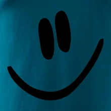 Emoji bez obrysu - usměv