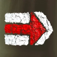 Párová turistická značka červená