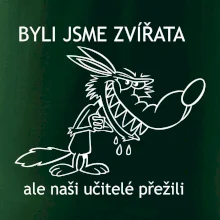 Školní triko - Zvířata Školní triko - Zvířata