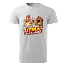 Útěk slepice z kurníku