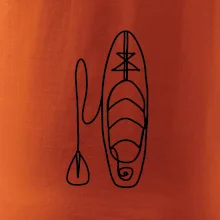 Paddleboard jedním tahem