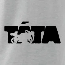 Táta nápis - motorka supersport
