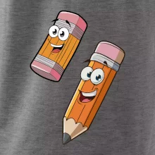 Parové triko - Tužka a guma