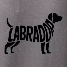 Labrador nápis v těle