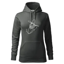 Kajak  ze shora jedním tahem