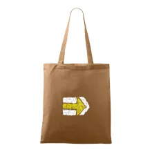 Párová turistická značka žlutá