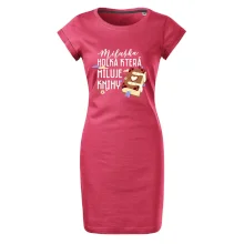 Kniha - Holka, která miluje knihy -  Vaše jméno