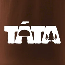 Táta nápis - houbař