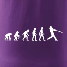 Evoluce baseball pálkař odpal