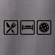 Eat sleep florbal v řadě