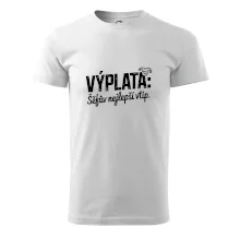 VÝPLATA Šéfův nejlepší vtip