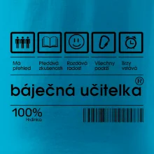 Čárový kód  - Báječná učitelka