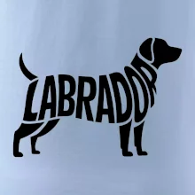Labrador nápis v těle