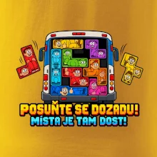 Posuňte se dozadu místa je tam dost