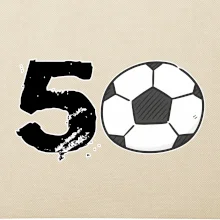 Fotbal kulaté narozeniny 50