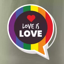 Love is love bublina
