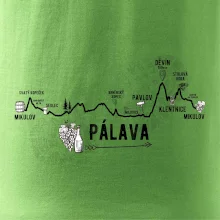 Profil kopců - Kolem Pálavy