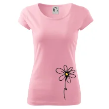 Kopretina - dole na výšku