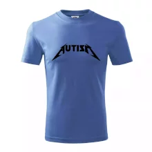Autism rock nápis