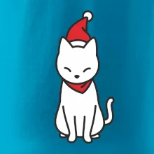 Vánoční kočka sedící