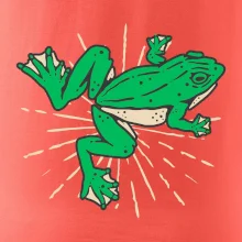 Žába zelená kreslená