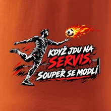 Nohejbalový pekelný servis