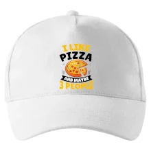 I like pizza and maybe 3 people