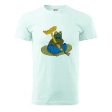 Žába s houbou  (studio-arte.cz)