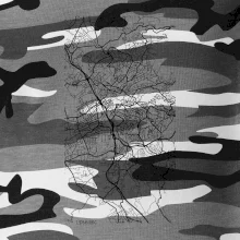 Mapy měst černobílé  Liberec