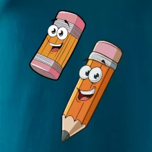 Parové triko - Tužka a guma