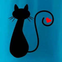 Zamilovaná kočka ocásek