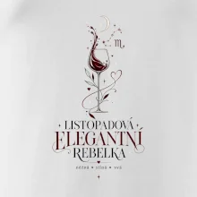 Listopadová elegantní rebelka s hvězdami