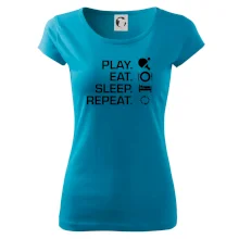 Stolní tenis - eat sleep