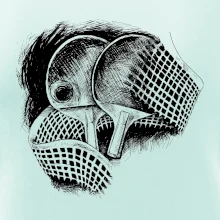 Ping pong pálky a síť