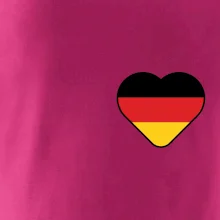 Germany love malé - Německá vlajka