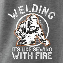 Welding its like sewing with fire