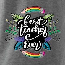 Barevné tužky best teacher ever