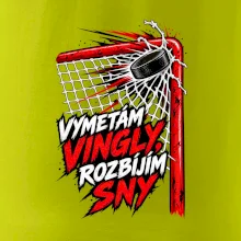 Hokejový střelec vymetá vingly