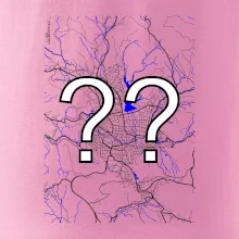 Vaše město - Mapa s vodními toky Vaše město - Mapa s vodními toky