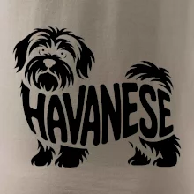 Havanese nápis v těle